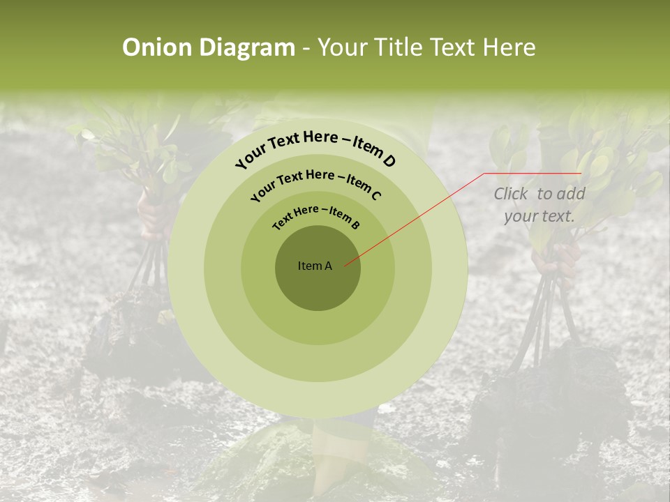 Conservation Holding Mud PowerPoint Template