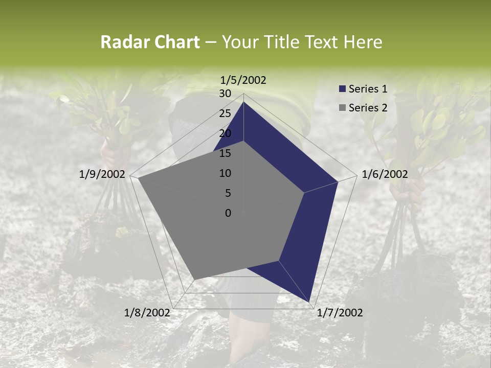 Conservation Holding Mud PowerPoint Template