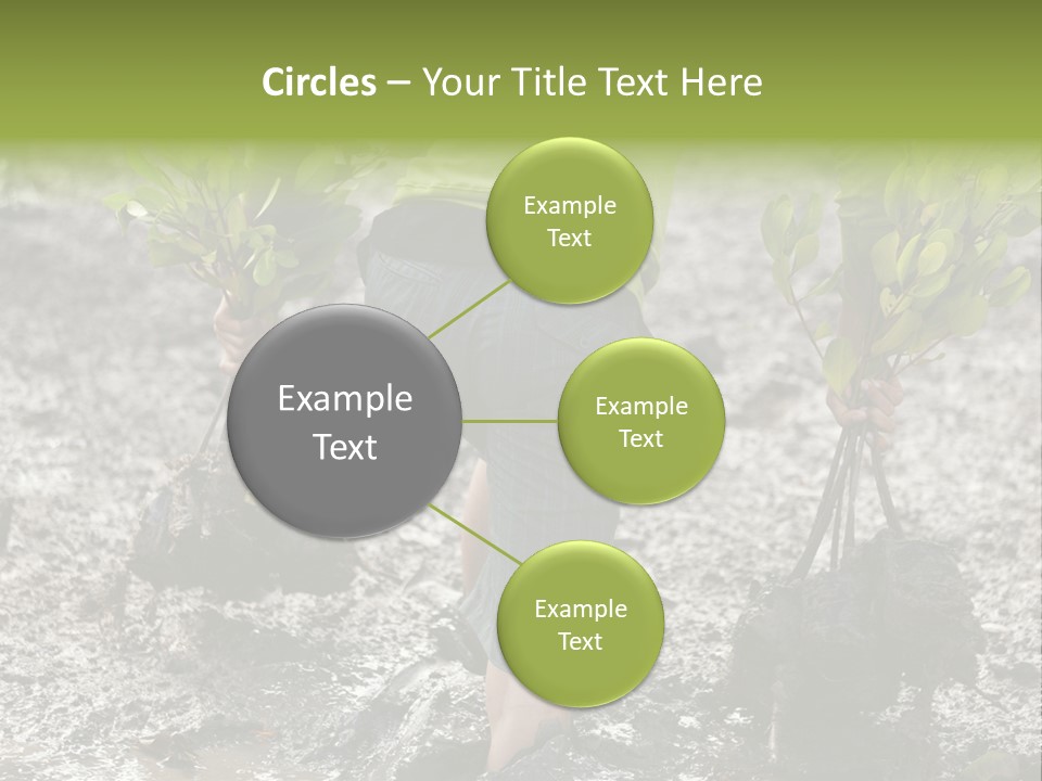 Conservation Holding Mud PowerPoint Template