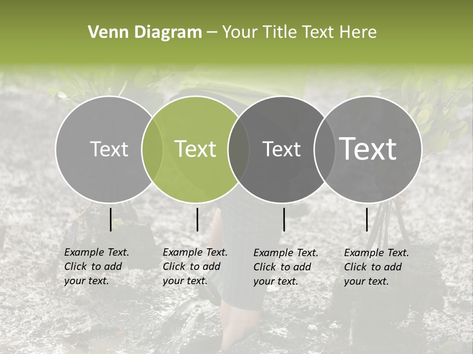 Conservation Holding Mud PowerPoint Template