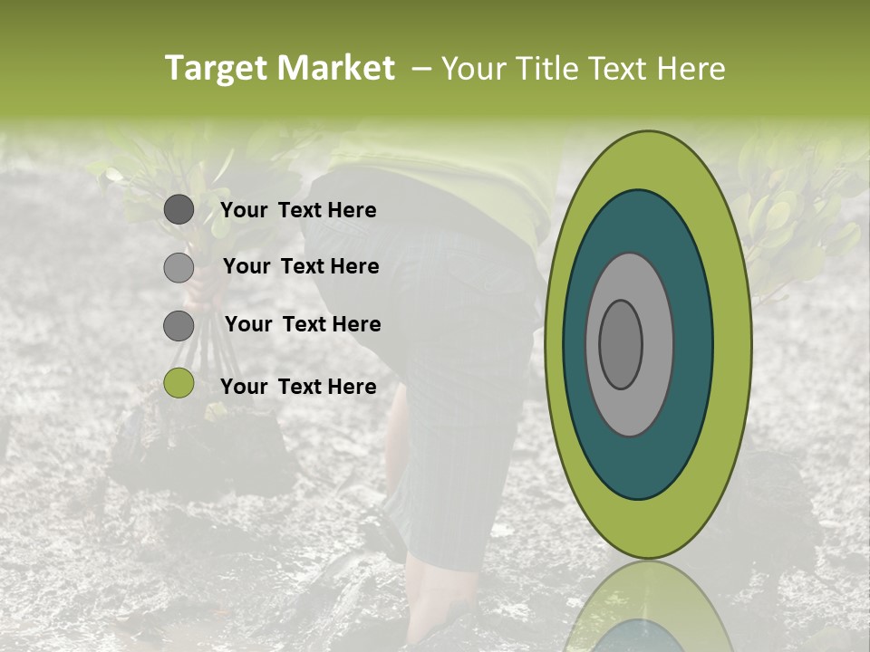 Conservation Holding Mud PowerPoint Template