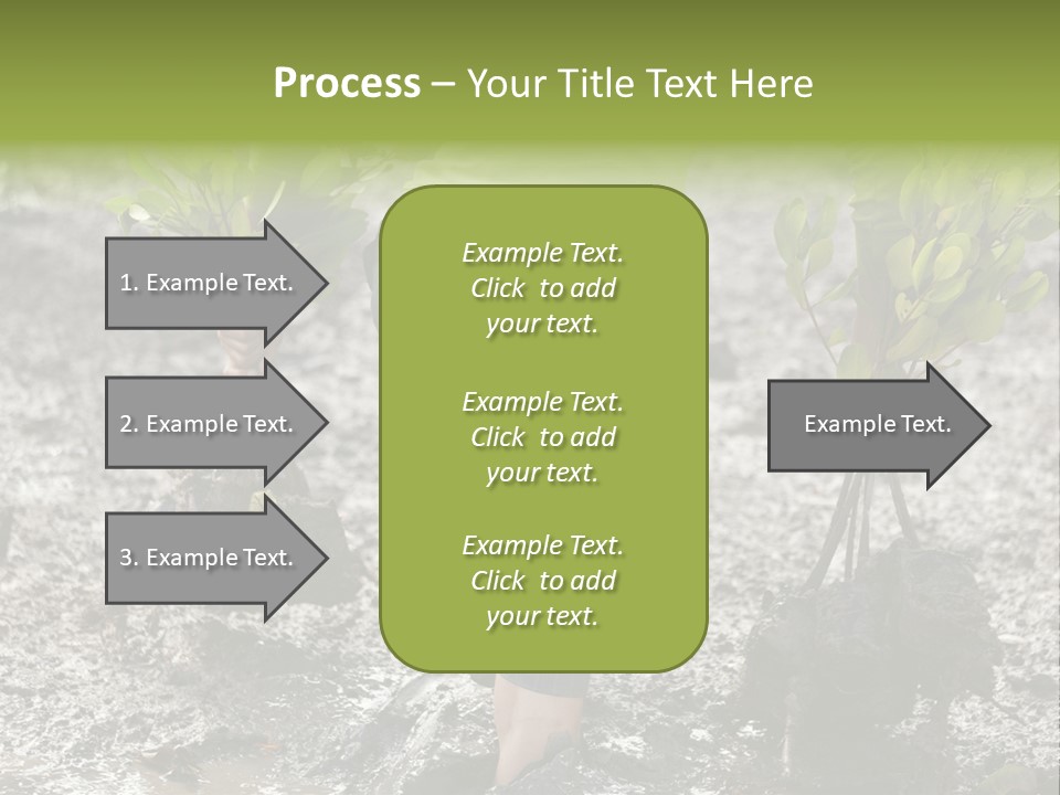Conservation Holding Mud PowerPoint Template