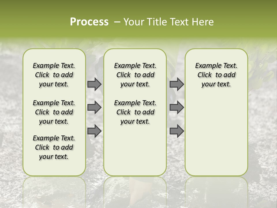 Conservation Holding Mud PowerPoint Template