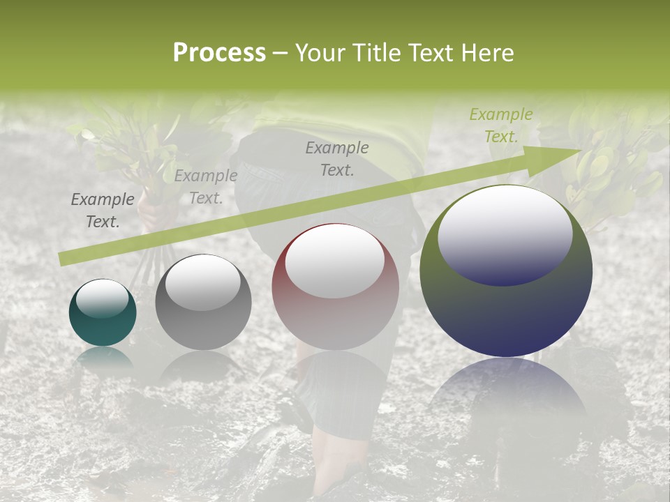 Conservation Holding Mud PowerPoint Template
