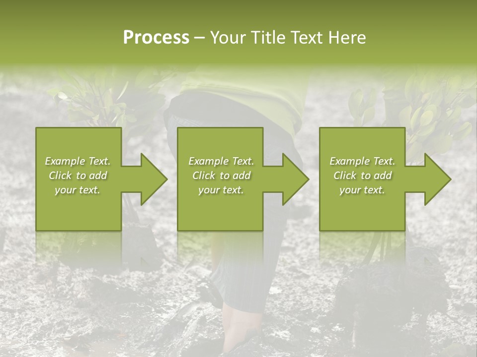 Conservation Holding Mud PowerPoint Template