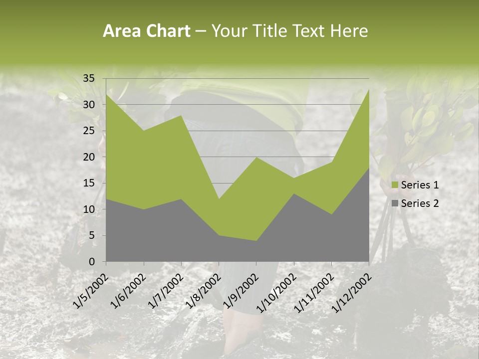 Conservation Holding Mud PowerPoint Template