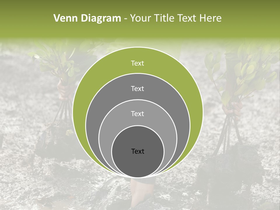 Conservation Holding Mud PowerPoint Template