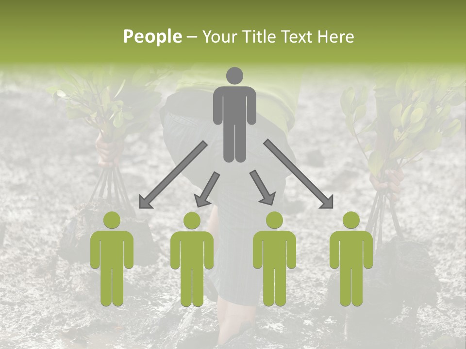 Conservation Holding Mud PowerPoint Template