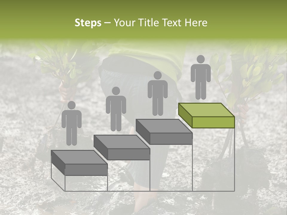 Conservation Holding Mud PowerPoint Template