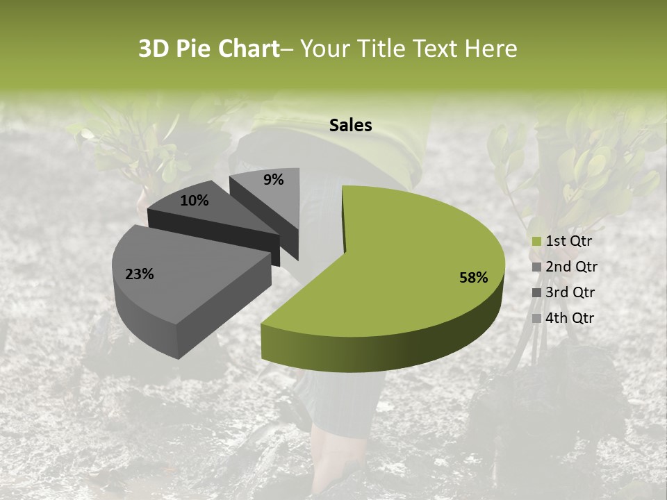 Conservation Holding Mud PowerPoint Template