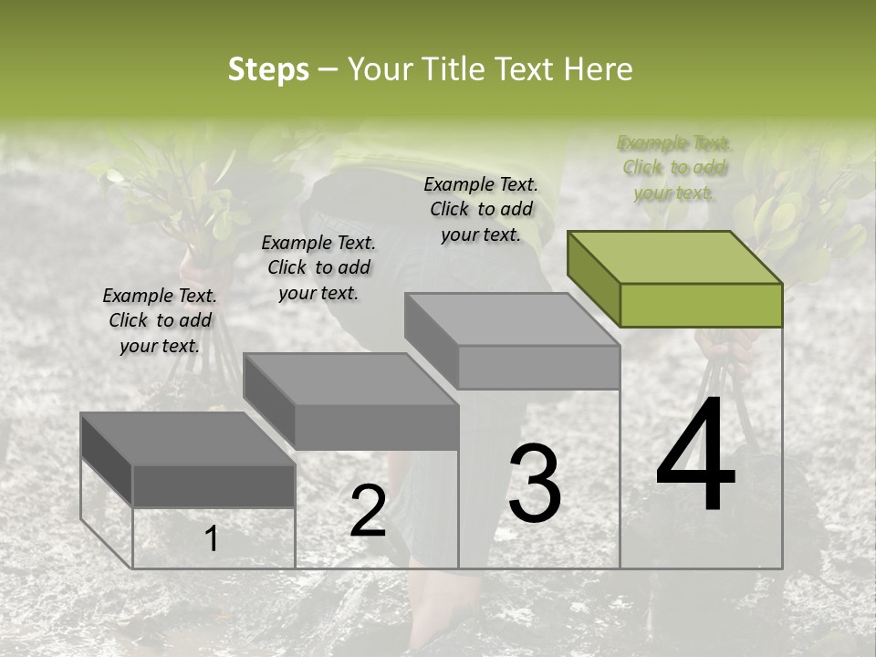 Conservation Holding Mud PowerPoint Template