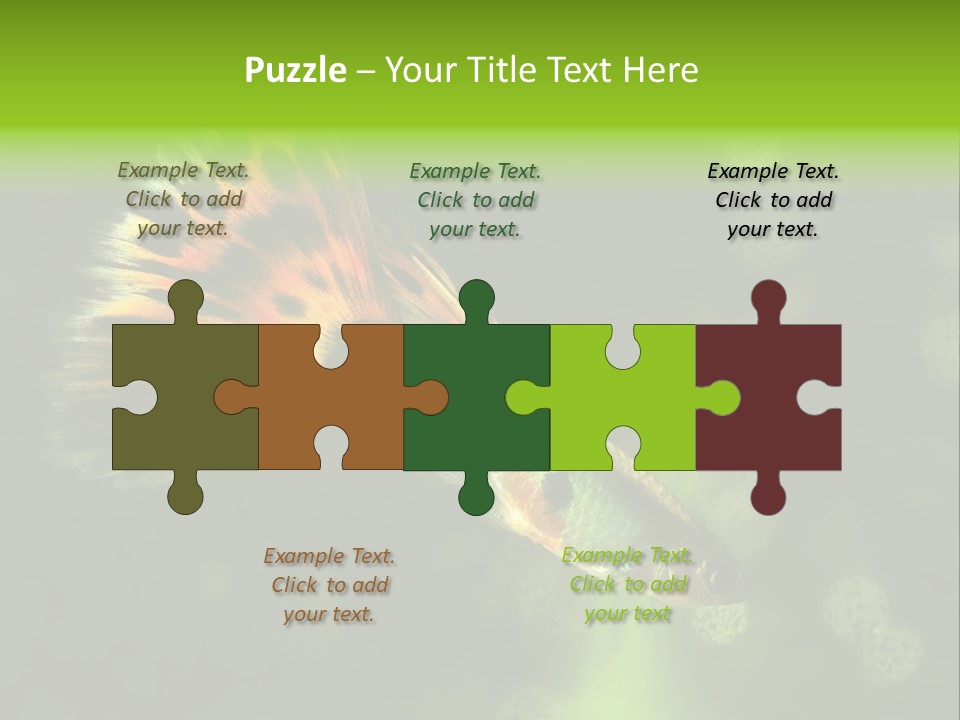 Colorful Tropical Fish Tank PowerPoint Template