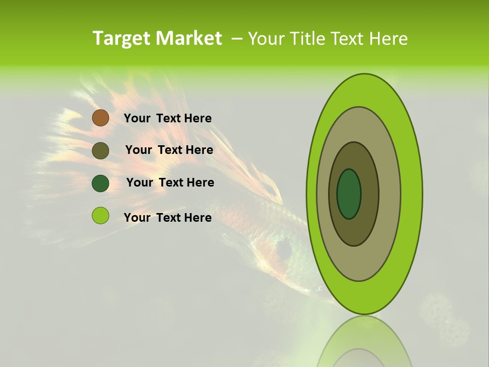 Colorful Tropical Fish Tank PowerPoint Template