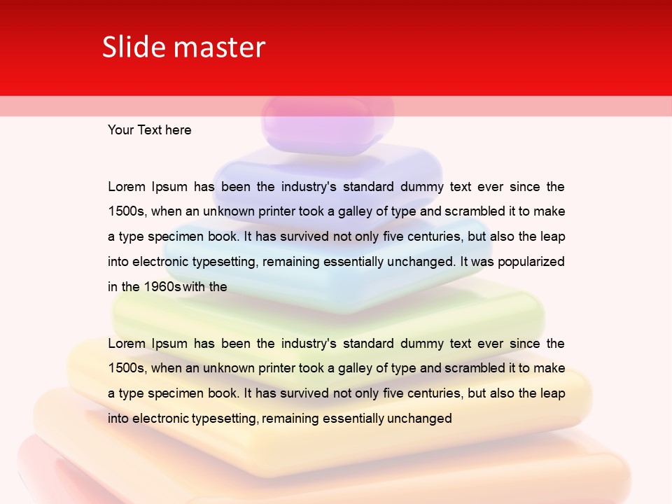 Pyramid Sociology Green PowerPoint Template