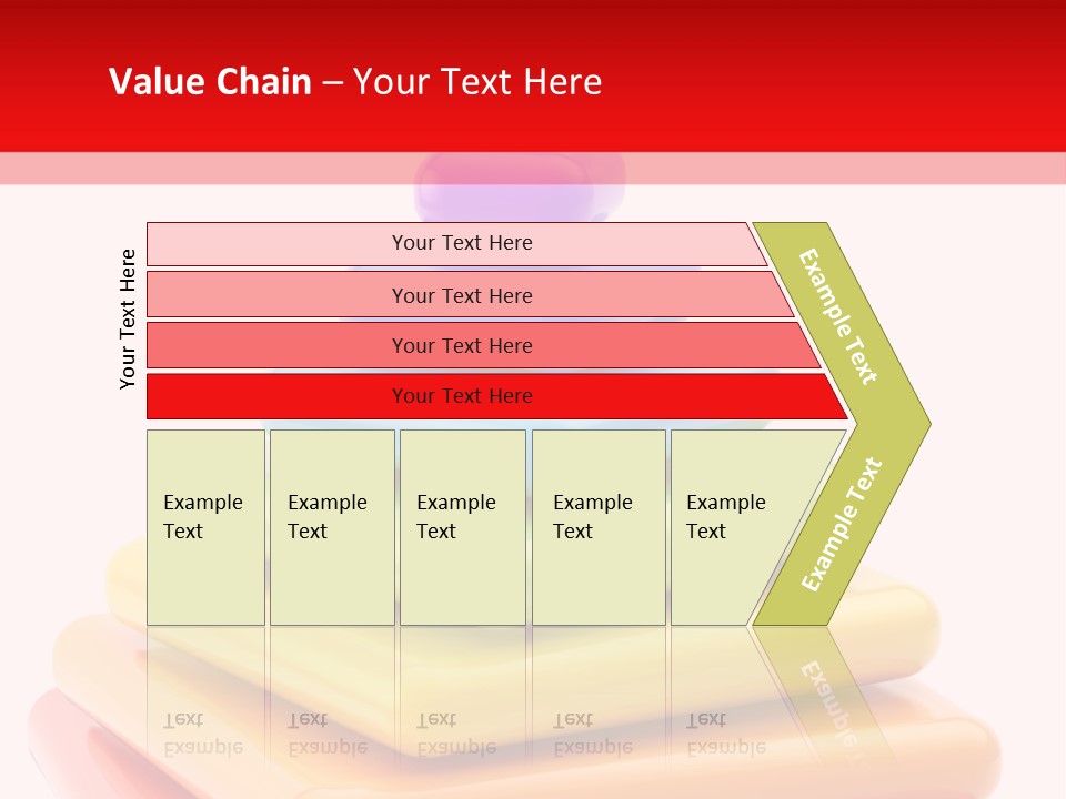 Pyramid Sociology Green PowerPoint Template