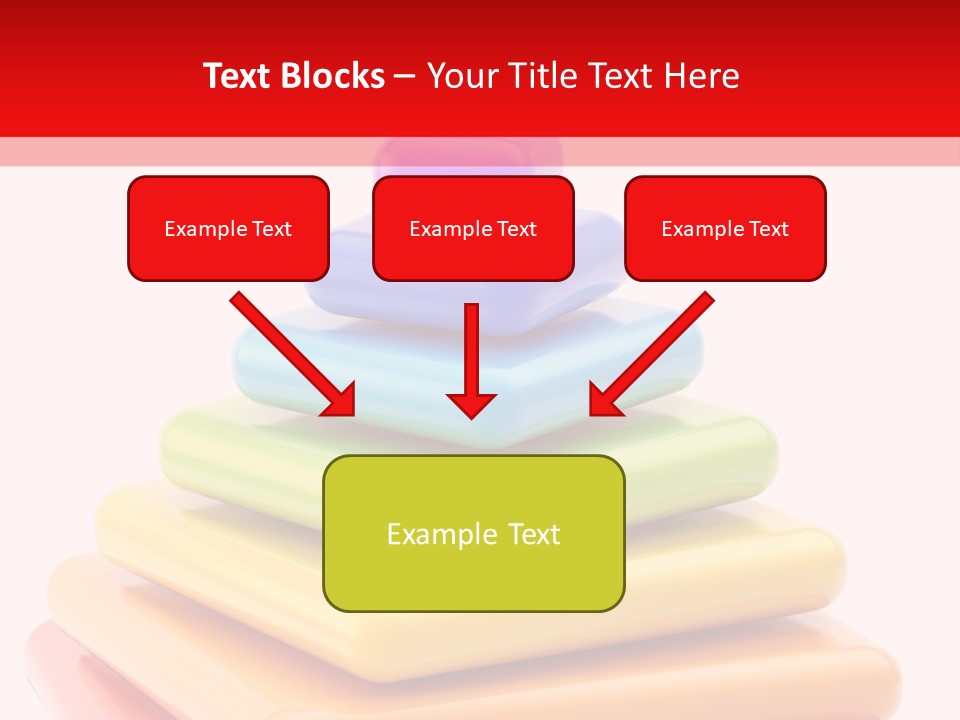 Pyramid Sociology Green PowerPoint Template