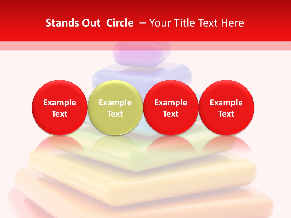 Pyramid Sociology Green PowerPoint Template