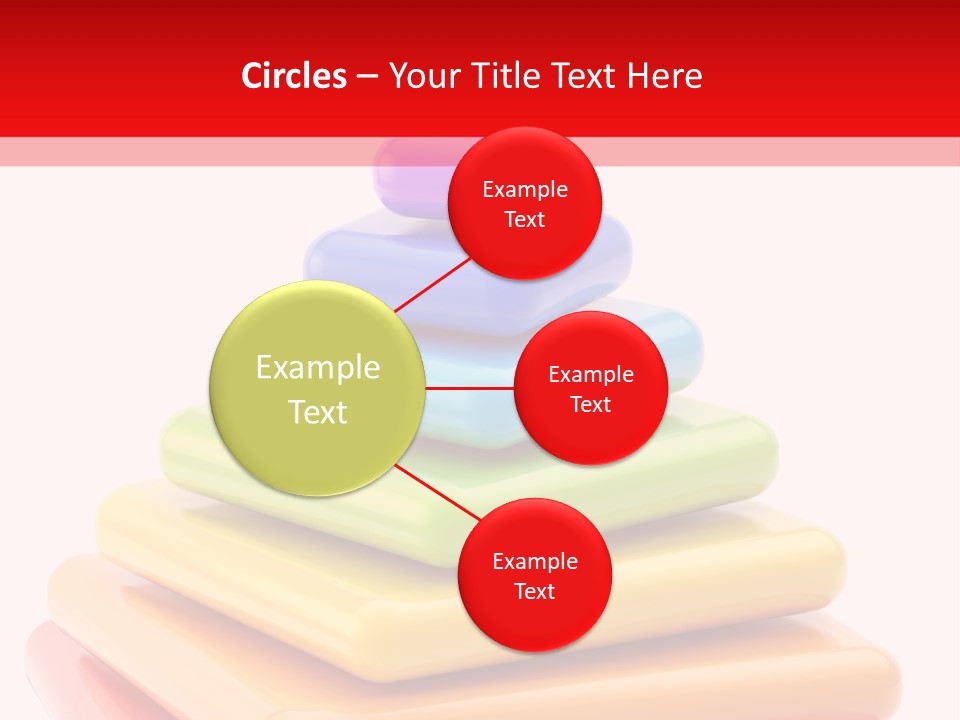 Pyramid Sociology Green PowerPoint Template