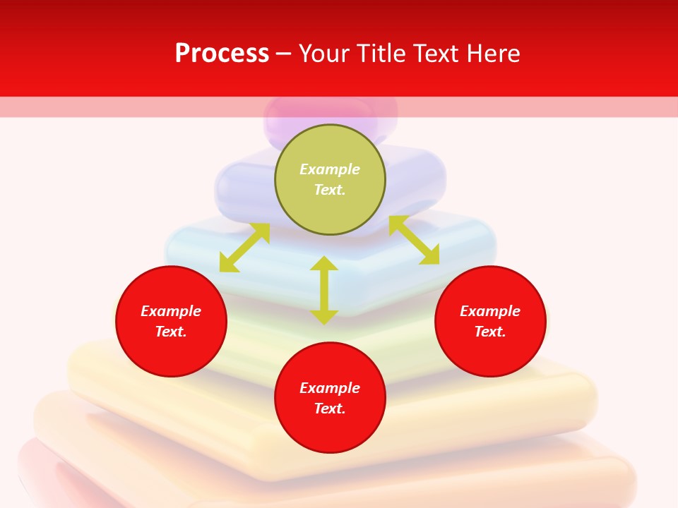 Pyramid Sociology Green PowerPoint Template