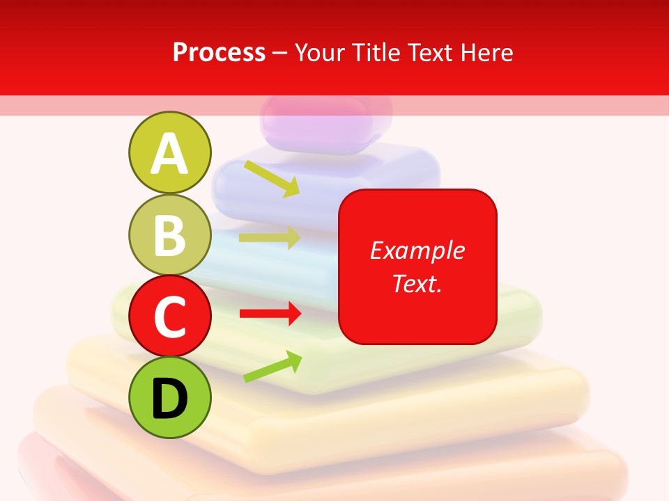 Pyramid Sociology Green PowerPoint Template