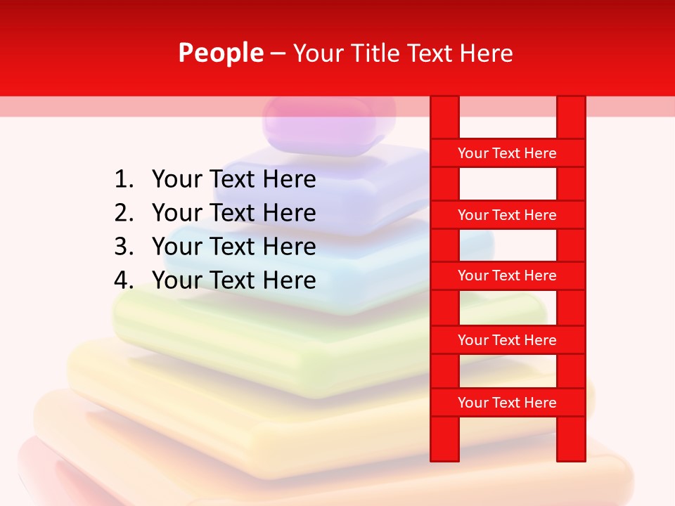 Pyramid Sociology Green PowerPoint Template