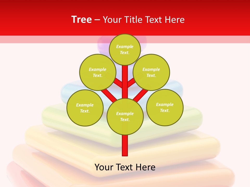 Pyramid Sociology Green PowerPoint Template