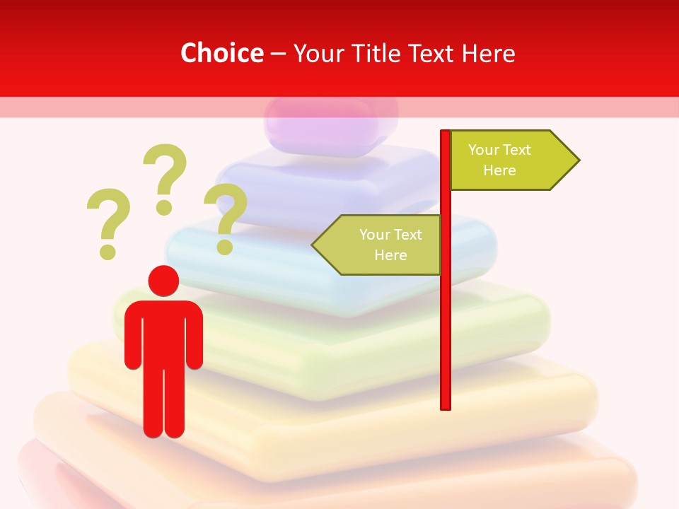 Pyramid Sociology Green PowerPoint Template