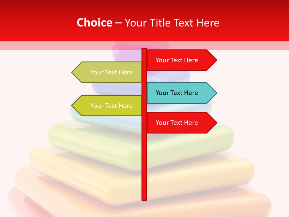 Pyramid Sociology Green PowerPoint Template