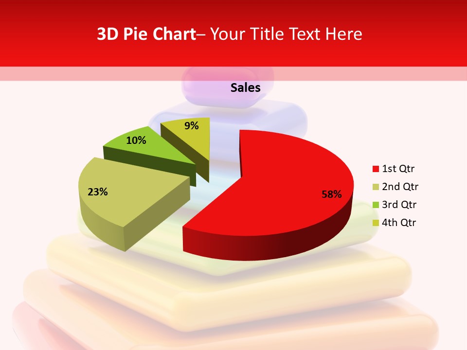 Pyramid Sociology Green PowerPoint Template