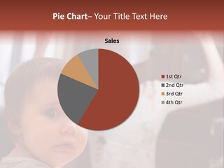 Infant Watching Tired PowerPoint Template