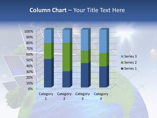 Sun Blue Sunlight PowerPoint Template