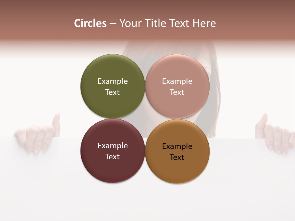 Empty Advertising White PowerPoint Template