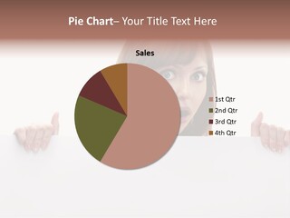 Empty Advertising White PowerPoint Template