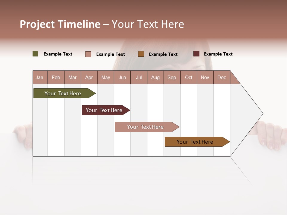 Empty Advertising White PowerPoint Template
