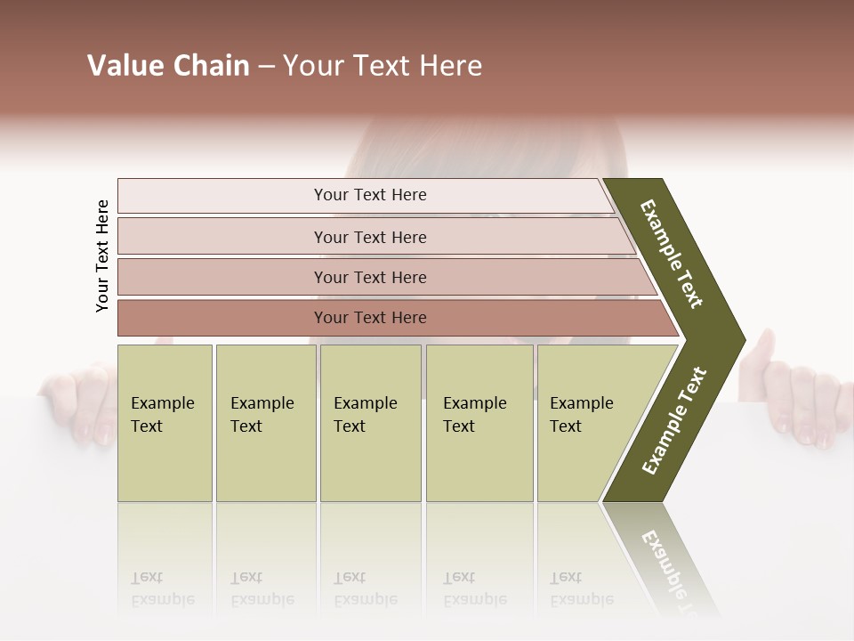 Empty Advertising White PowerPoint Template