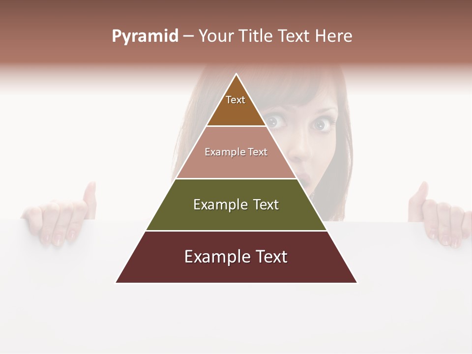 Empty Advertising White PowerPoint Template