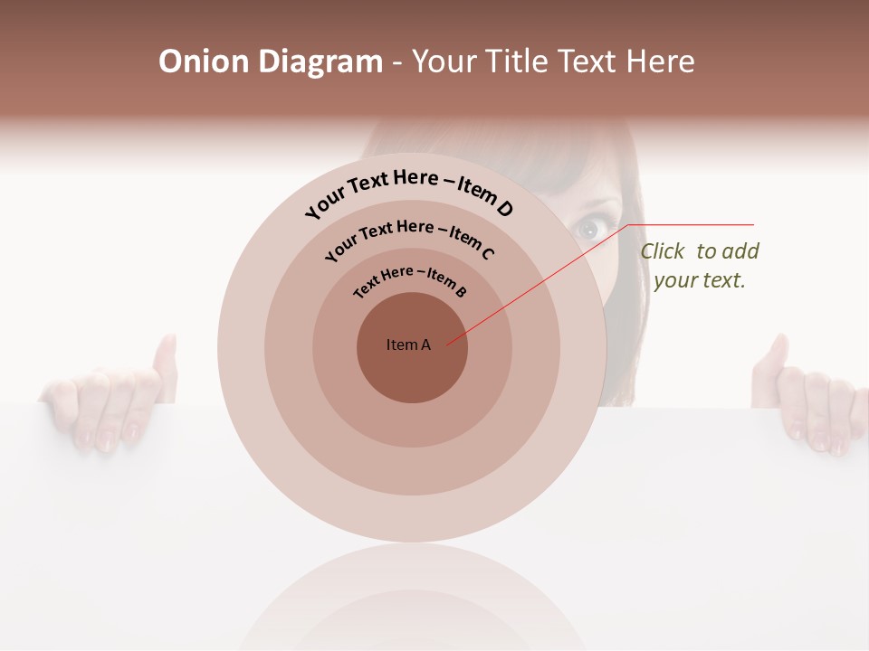 Empty Advertising White PowerPoint Template