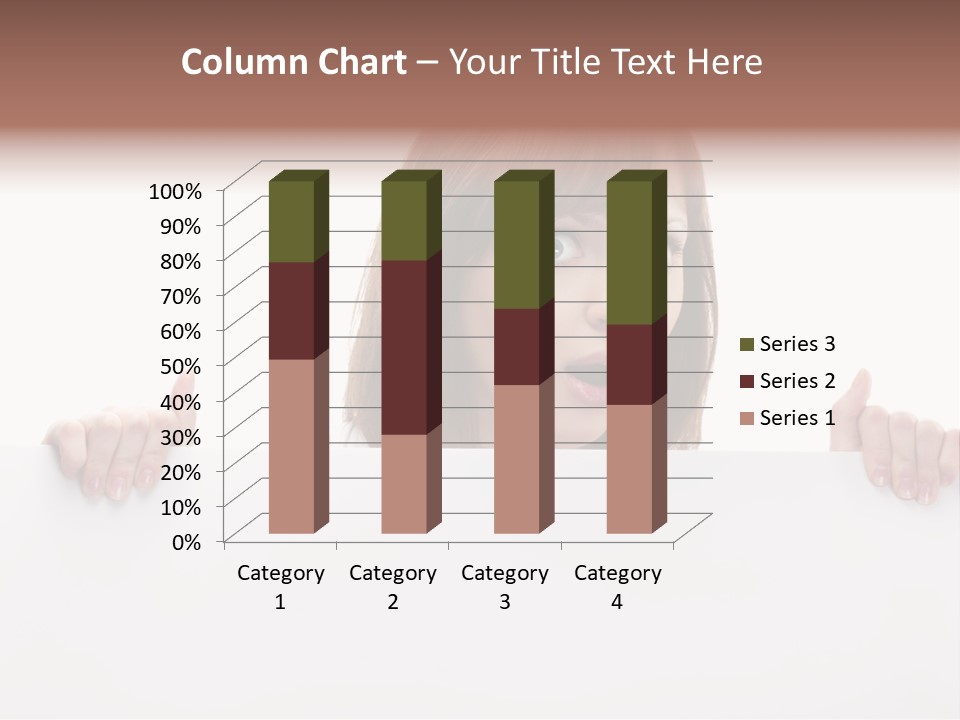 Empty Advertising White PowerPoint Template
