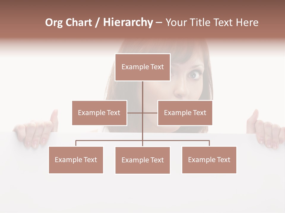 Empty Advertising White PowerPoint Template