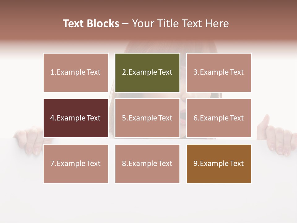 Empty Advertising White PowerPoint Template
