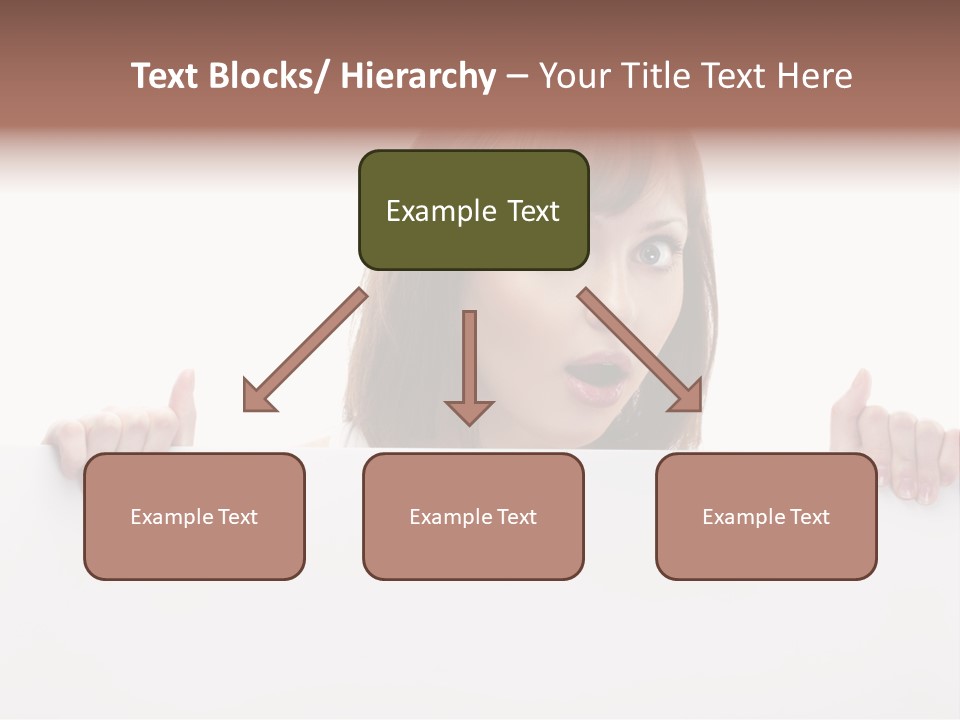Empty Advertising White PowerPoint Template