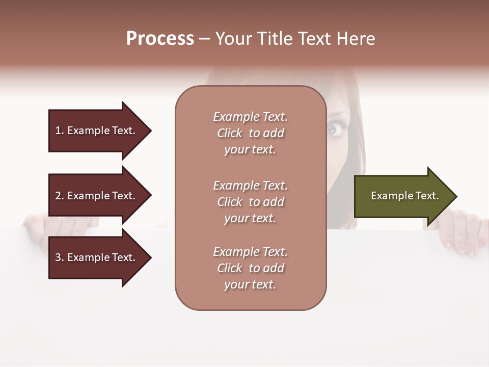 Empty Advertising White PowerPoint Template