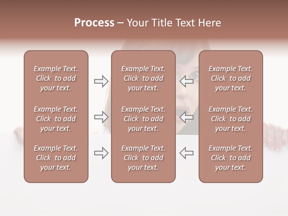 Empty Advertising White PowerPoint Template