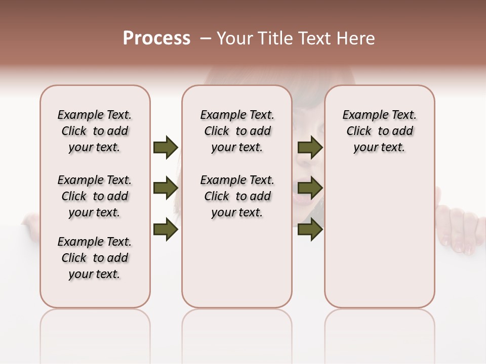 Empty Advertising White PowerPoint Template