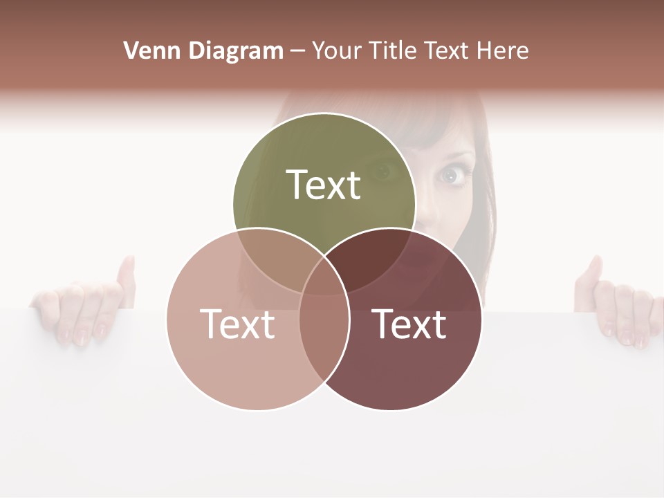 Empty Advertising White PowerPoint Template