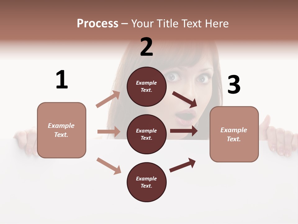 Empty Advertising White PowerPoint Template