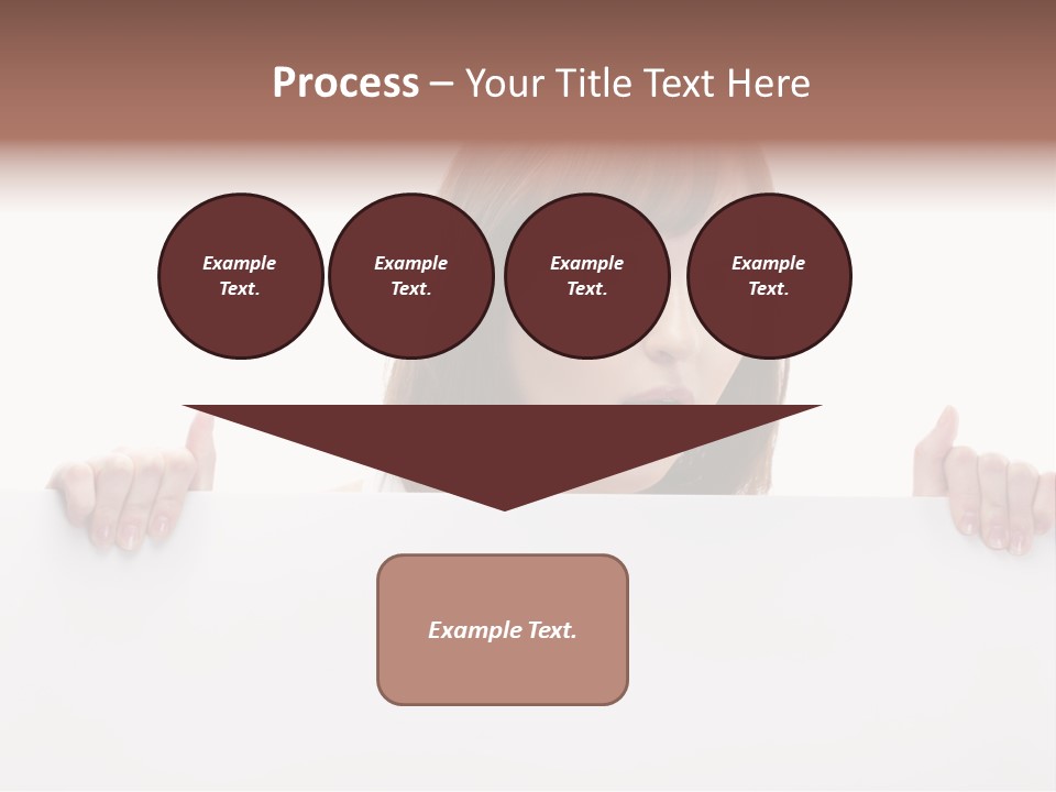 Empty Advertising White PowerPoint Template