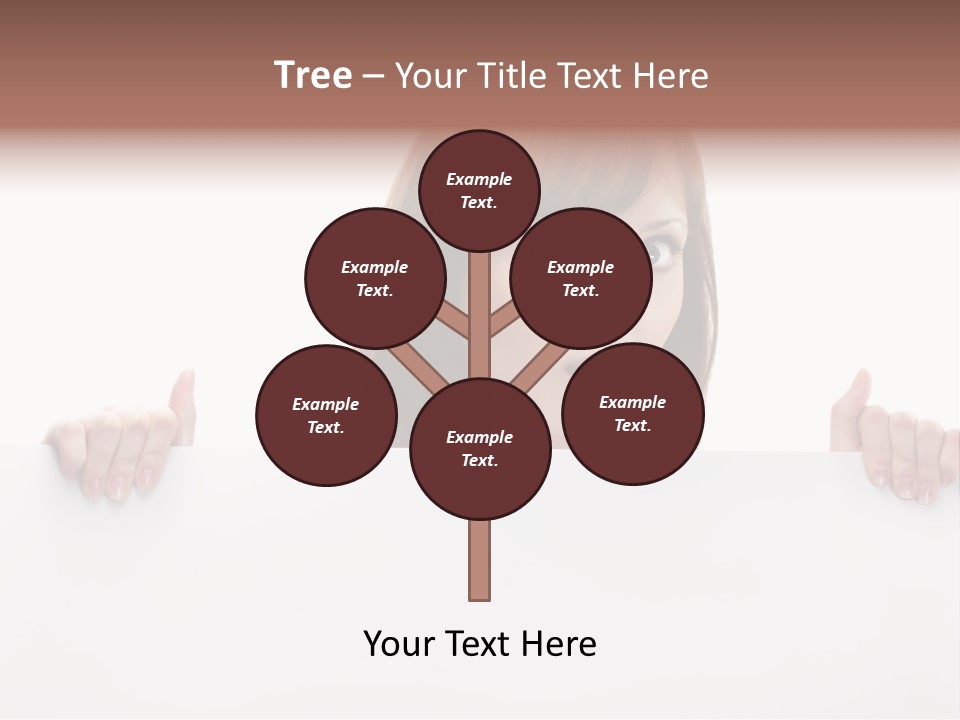 Empty Advertising White PowerPoint Template