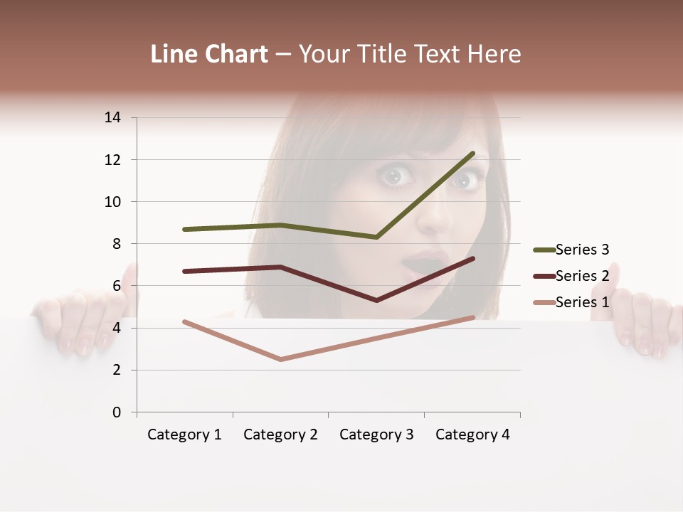 Empty Advertising White PowerPoint Template