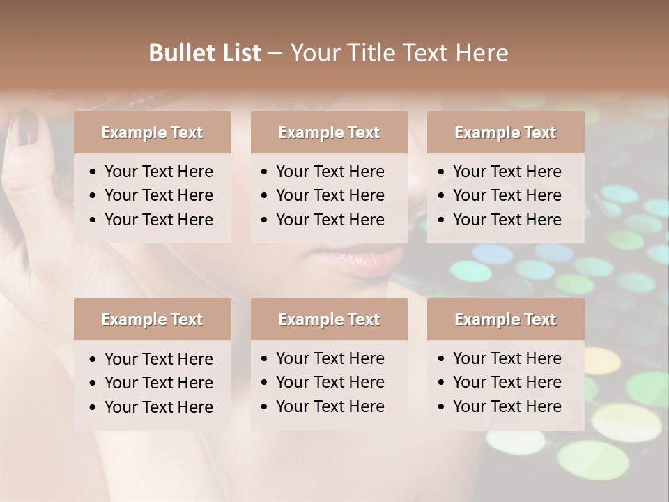 Glamour Pretty Apply PowerPoint Template